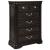Quinshire PU/Mirror/Wood Panel Bedroom Set