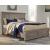 Ashley SM Lettner Wood Storage Panel Queen Size Bed with 2 Storage Drawers