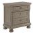 Ashley SM Lettner Wood 3-Drawer Nightstand