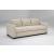 Cesare Fabric/Leather Sofa
