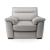 Brivido Fabric/Leather Electric Reclining Armchair & A Half