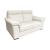 Brivido Leather Loveseat with 2 Electric Recliners