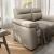 Brivido Fabric/Leather Living Room Set