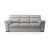 Brivido Fabric/Leather Living Room Set