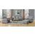 Brivido Fabric/Leather Living Room Set