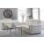 Brivido Fabric/Leather Living Room Set