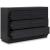 Londer Wood Double Dresser w/6 Drawers