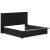Londer Wood Panel Bed, King Size