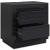 Londer 2-Drawer Wood Nightstand w/USB Charger