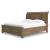 Feddinger Wood Sleigh Storage Bed, King Size