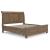 Feddinger Wood Sleigh Storage Bed, California King Size