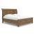 Feddinger Wood Sleigh Storage Bed, California King Size