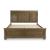 Feddinger Wood Sleigh Storage Bed, California King Size