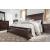 Brynhurst Wood Storage Panel Queen Size Bed