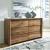 Dressonni Wood Double Dresser w/6 Drawers