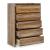 Dressonni Wood Chest w/5 Drawers