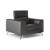 Pensiero Fabric/Leather Armchair