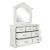 Montelaine Wood/Fabric Upholstered Panel Bedroom Set