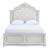 Montelaine Wood/Fabric Upholstered Panel Bed, Queen Size
