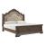 Charmond Fabric Upholstered Sleigh Queen Size Bed