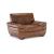 Biagio Fabric/Leather Armchair & a Half