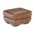 Biagio Fabric/Leather Ottoman