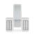 Chalanna Upholstered Storage Bedroom Set w/LED Light