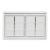 Chalanna Wood 6-Drawer Double Dresser w/LED Light