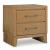 Sherbana Wood Nightstand w/2 Drawers