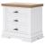 SM Ashbryn Wood Nightstand w/3 Drawers