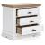 SM Ashbryn Wood Nightstand w/3 Drawers