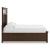 Taffenbrook Wood Panel Storage Bed, King Size