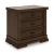 Taffenbrook Wood 3-Drawer Nightstand w/USB Charger & Power Supply