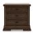 Taffenbrook Wood 3-Drawer Nightstand w/USB Charger & Power Supply