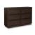 Dilenno Wood Double Dresser w/6 Drawers
