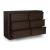Dilenno Wood Double Dresser w/6 Drawers