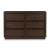Dilenno Wood Double Dresser w/6 Drawers