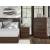 Dilenno Fabric/Wood Panel Bedroom Set w/USB Charger