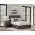 Dilenno Fabric/Wood Panel Bed w/USB Charger, California King Size