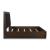 Dilenno Fabric/Wood Panel Bed w/USB Charger