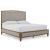 Sharlance Polyester/Wood Panel Bed, California King 