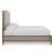 Sharlance Polyester/Wood Panel Bed, King Size