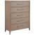 Cove Wood Chest w/5 Drawers