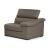 Gioia Fabric/Leather Chair & A Half w/ 1 Arm