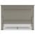 Lexorne Wood Sleigh Bed, King Size
