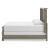 Lexorne Wood Sleigh Bed, King Size