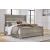 Lexorne Wood Sleigh Bed, King Size