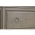 Lexorne Wood 3-Drawer Nightstand w/USB Charger