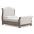 Ardenfield Fabric/Wood Upholstered Sleigh Bed, Queen Size