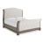 Ardenfield Fabric/Wood Upholstered Sleigh Bed